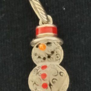 Brighton Snowman Charm